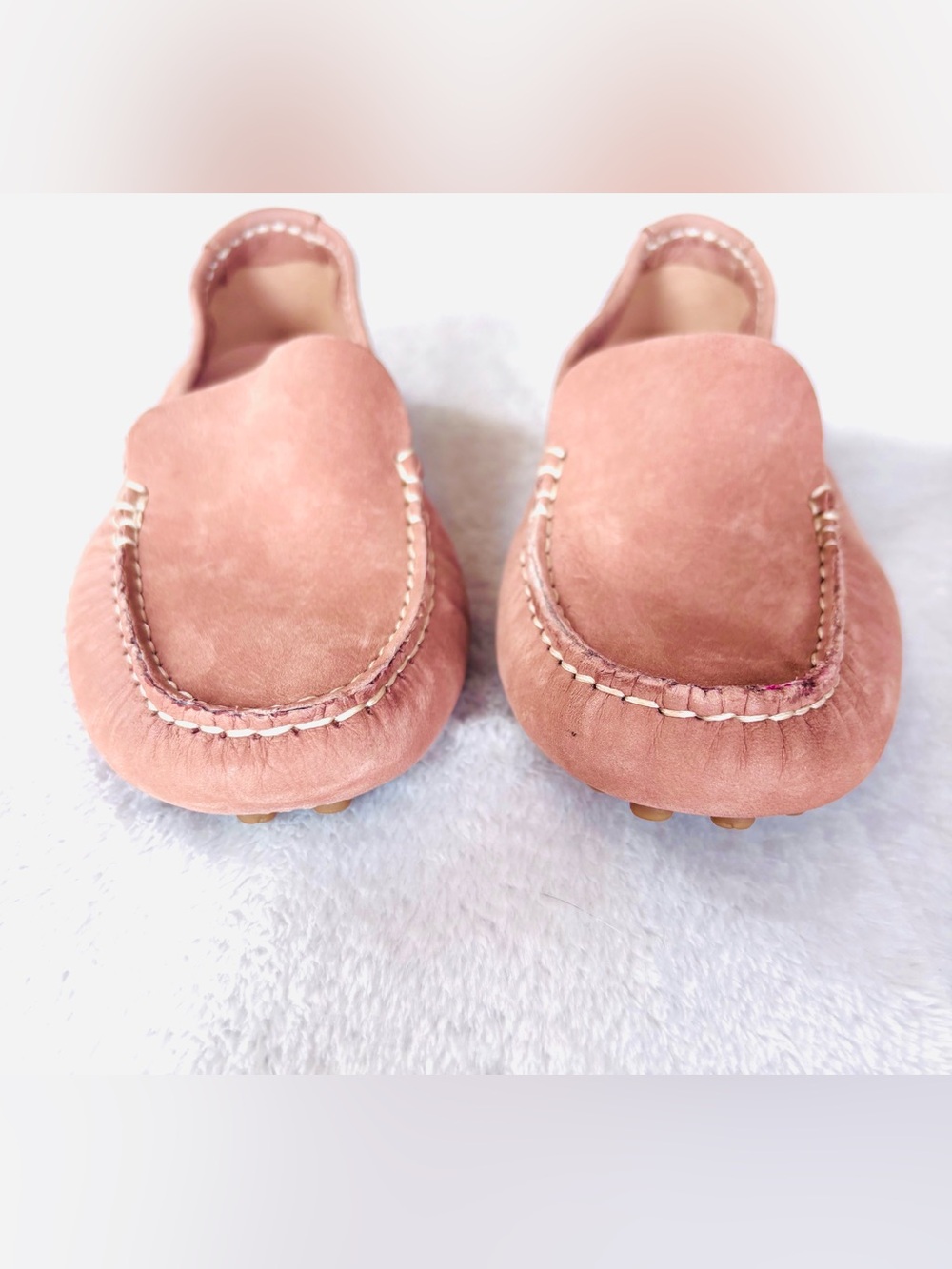 Sperry Port Driver Loafer Moccasin with Podded Rubber Sole, Tan Leather, Size 7 - Picture 2 of 8